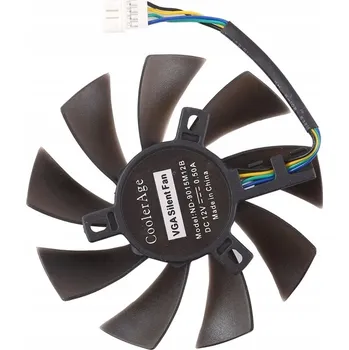 Ventilátor pro notebook Ventilátor GTX 560Ti 580 670 1050 1060 1070, 85mm