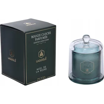 Svíčka Vonná svíčka skleněná svíčka s víčkem LAGUIOLE Honey & Rose 145 g