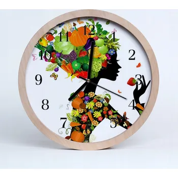 Hodiny Nástěnné hodiny Tulup vícebarevné 30 cm