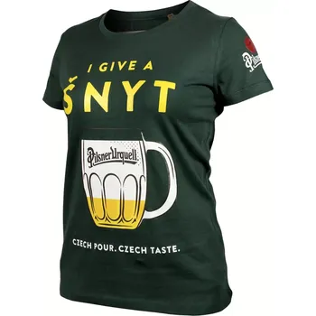 Dámské tričko Dámské triko Pilsner Urquell šnyt zelené, vel. XL