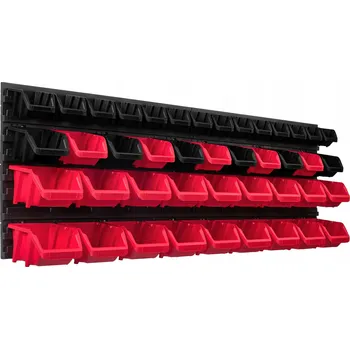 Obraz Nástěnná deska na nářadí 115x39 cm regál do garáže, stěna