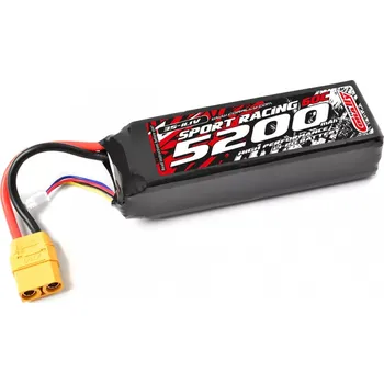 RC model letadla Sport Racing 60C - 5200mAh - 11,1V 3S - LiPo Semi-Soft case - XT90,