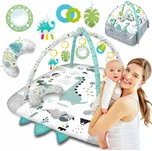 Vzdělávací podložka interaktivní RicoKids šedá 110x100 cm