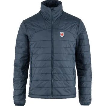 turistická zateplená bunda pánská FJÄLLRÄVEN Expedition X-Lätt Jacket M Navy - M
