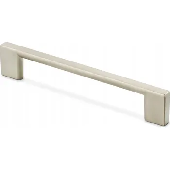 Nábytkové kování Nábytková úchytka klasická stříbrná matná 24 x 0,8 x 2,7 cm