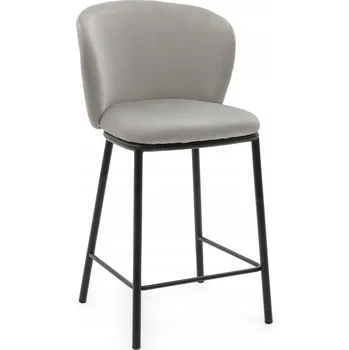 Barová židle Barová Židle New Home , odstíny šedé, 77 cm, kovová