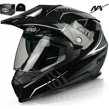 Helma na motorku MOTOCYKLOVÁ PŘILBA NAXA CO3/M CROSS QUAD ATV ENDURO