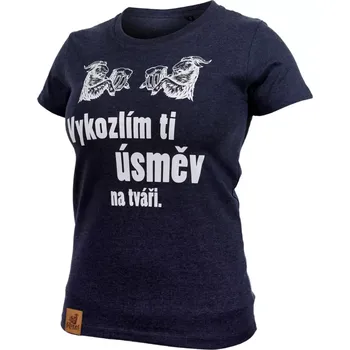 Dámské tričko Dámské triko Kozel úsměv, vel. XXL