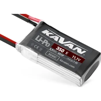 RC vybavení KAVAN Li-Po 350mAh/11,1V 30/60C Air pack,
