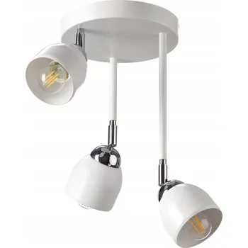 Stropní Svítidlo Stropní Svítidlo Stupňovité Nastavitelné Klouby Chrom E27 BÍLÁ