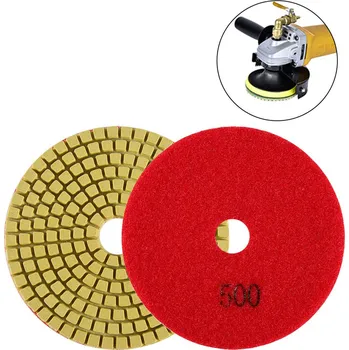 Brusný kotouč DIAMANTOVÉ KOTOUČE PRO BROUŠENÍ A LEŠTĚNÍ SLINUTÉ DLAŽBY, SLINUTÉ KERAMIKY A KERAMIKY 100mm