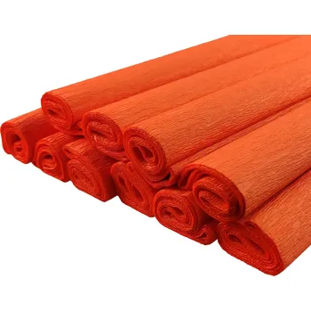 Prostěradlo Krepový papír WEBA oranžový