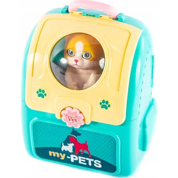 Obraz ZOO KADEŘNICTVÍ STYLISTICKÁ SADA BATOH S KOČKOU