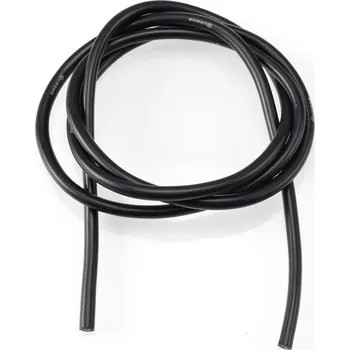 RC vybavení 12AWG/3,3qmm silikon kabel (černý/1m)