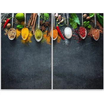 Kuchyňské prkénko Skleněná Ochranná Deska a Krájecí Prkénko | Indukce, Sporák ds-0443