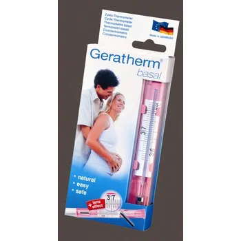 Teploměr osobní Teploměr skleněný bazální s galiem