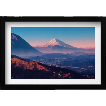 Obraz Dekorativní nástěnný obraz v rámu s grafikou Hory v San Antoniu USA 30x20 cm