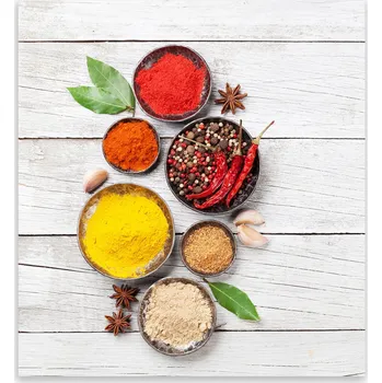 Kuchyňské prkénko Skleněná Ochranná Deska a Krájecí Prkénko | Indukce, Sporák ds-0475