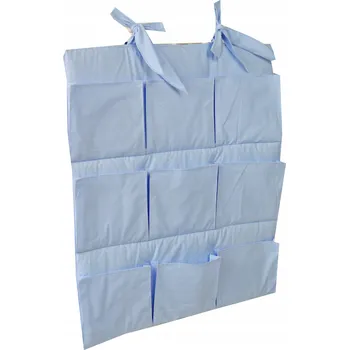 Příslušenství pro dětskou postel a kolébku POMŮCKA ORGANIZÉR DO DĚTSKÉ POSTÝLKY KAPSY BAVLNA