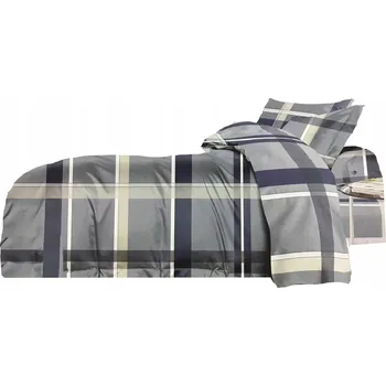 Povlečení POVLEČENÍ 200x220 + POVLAKY NA POLŠTÁŘE 70x80 3 Č. SADA POVLEČENÍ SATÉNOVÉ MIKROFÁBRO