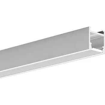 LED lišta LED hliníkový profil KLUŚ PDS-H stříbrná anoda 2m