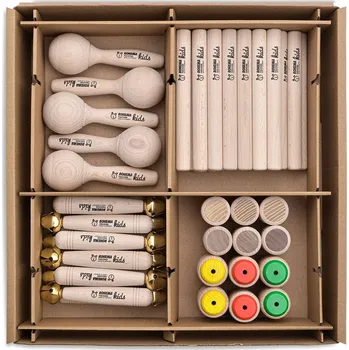 Bicí nástroj Rohema Junior 1+ Set 61673 sada orffových nástrojů pro 41 muzikantů