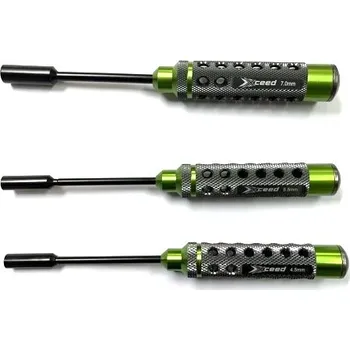 Nástrčkové klíče - metrické - ALU verze SADA: 4.5 5.5 7.0x100mm, 3 ks. (HSS typ)