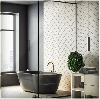 Zrcadlo Čtvercové LED Zrcadlo obdélníkové LED pro líčení a vizáž 50x50 cm