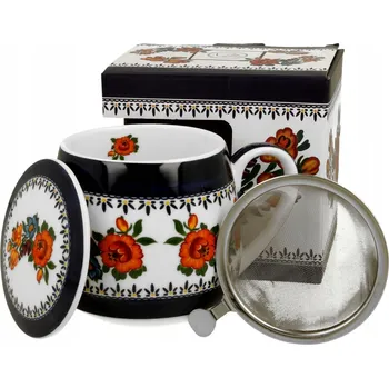 Hrnek Duo Etno porcelán 430 ml