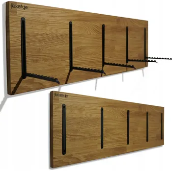 Věšák Šatní ramínko dřevěný FLEXISTYLE dub