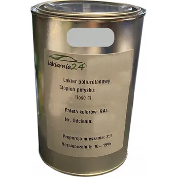 Lak na dřevo Barva Průmyslová polyuretanová barva, polyuretanový lak 1l polomat 2:1 RAL 7038