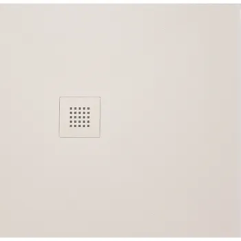 Sprchová vanička Gelco Mitia Sprchová vanička z litého mramoru, čtverec 90x90cm, světle šedá, PMSS9090