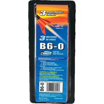 RC model ostatní Estes raketový motor B6-0 (3ks)
