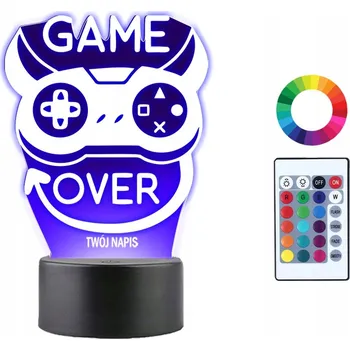 Lampička Plexido vícebarevná Noční lampa