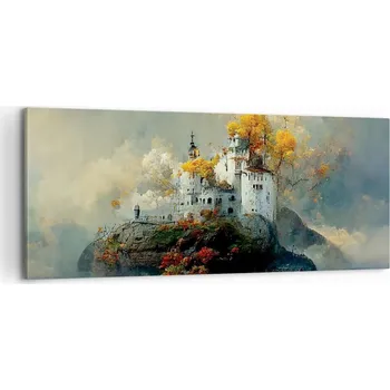 Obraz Foto obraz na plátně canvas 100x40 ostrov obývací pokoj ložnice na zeď velký