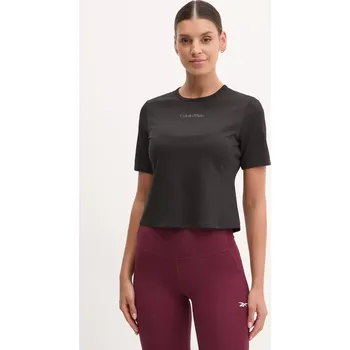 Pánské tričko Tréninkové tričko Calvin Klein Performance černá barva, LVGWS4K238 99X, vel. S