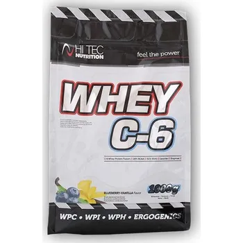 Protein Hi Tec Nutrition Whey C6 CFM 100% Whey 1000g Kokos + DÁREK