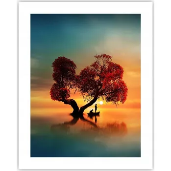 Obraz Obraz plakát na zeď bez rámu 40x50 krajina plakáty do obýváku ložnice