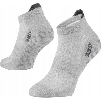 Zooksy protiskluzové ponožky s ABS šedé, velikost 36-40