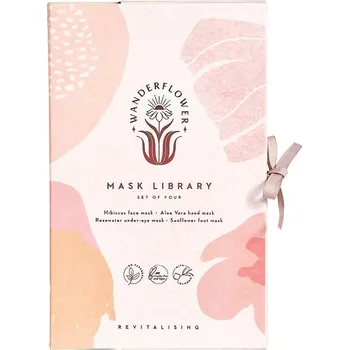 Pleťová maska Sada masek Wanderflower Sheet Mask Set 4-pack WFL024 vícebarevná MLC