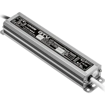 Napájecí zdroj pro osvětlení Napájecí zdroj LED vodotěsný, 20 W, IP 67, DC 12 V