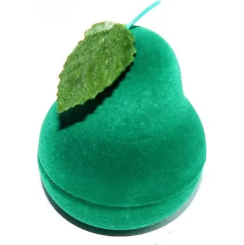 Dárková krabička Dárková krabička hruška - 441 (Dárková sametová hruška)