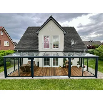 Pergola Covernit Skleněná pergola MB Line RAL 7016 antracit 606 400
