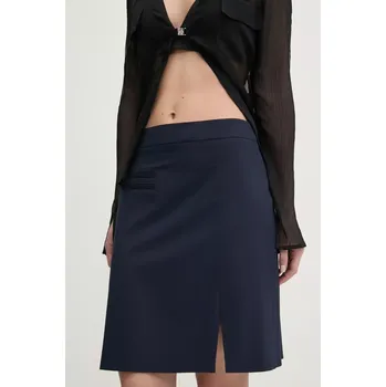 Dámská sukně Sukně HUGO tmavomodrá barva, mini, 50533891 59X, vel. 34