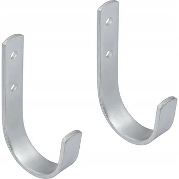 Věšák 2x Háček na zeď do garáže rovný - HMU 110x60