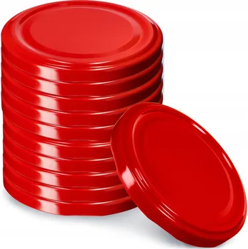 Sklenice Šroubovací Víčka na sklenice Kadax wz7 66 mm 10 kusů