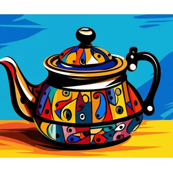 Plakát Plakát Možná Čaj? bez rámu 60 x 50 cm