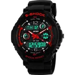 Sportovní digitální hodinky Skmei červené - dospělá L