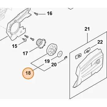STIHL Řetězka 1/4" 7 zubů pro MSA 190 T (MA056402001)