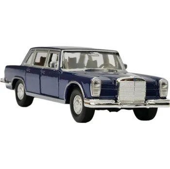 autíčko Mercedes-Benz 600 1963 1:34-39 model Welly Nex tmavě modrý
